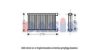 AKS DASIS 059013N Heat Exchanger, interior heating